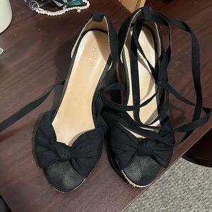 APT 9 Womens Lace Up Wedges